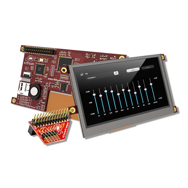 ULCD-43PT-PI 4D Systems Pty Ltd  Modules d'affichage - LCD OLED Graphic