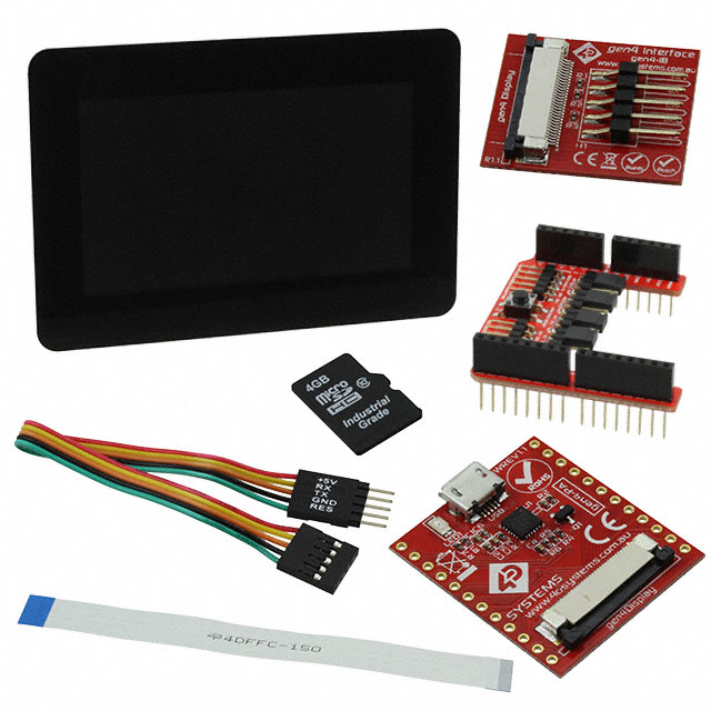 SK-GEN4-43DCT-CLB-SB-AR 4D Systems Pty Ltd  Modules d'affichage - LCD OLED Graphic