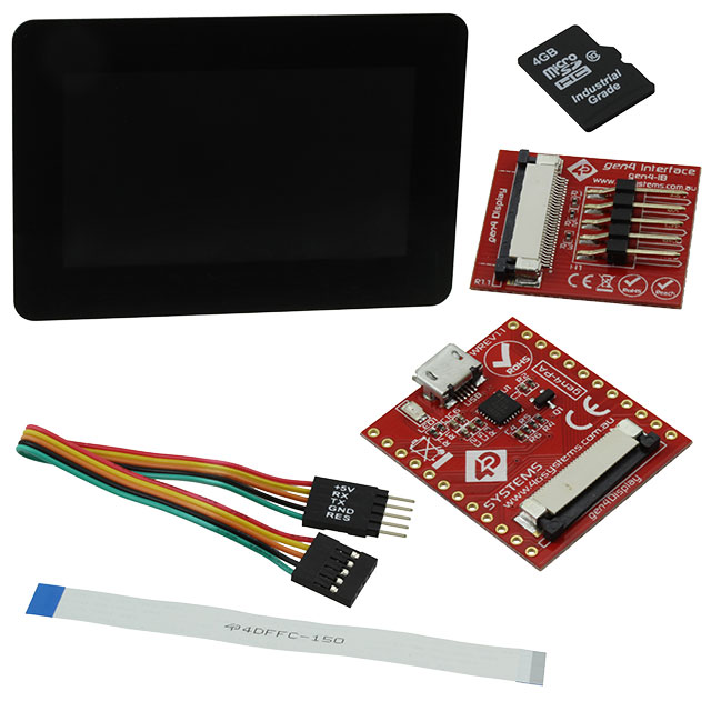 SK-GEN4-43DCT-CLB-SB 4D Systems Pty Ltd  Modules d'affichage - LCD OLED Graphic