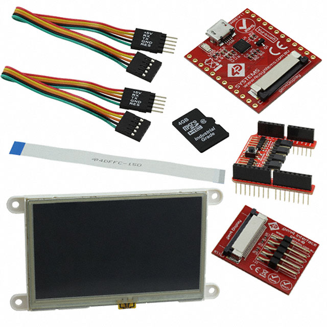 SK-GEN4-43DT-SB-AR 4D Systems Pty Ltd  Modules d'affichage - LCD OLED Graphic