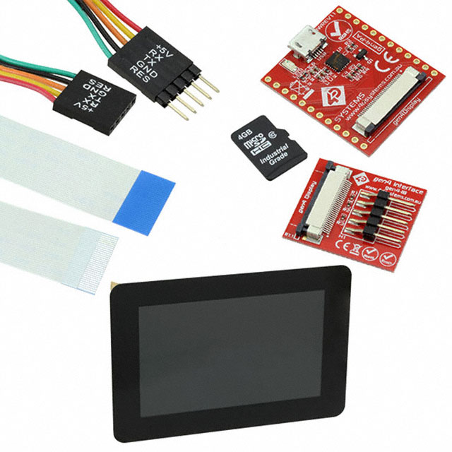 SK-GEN4-50DCT-CLB-SB 4D Systems Pty Ltd  Modules d'affichage - LCD OLED Graphic