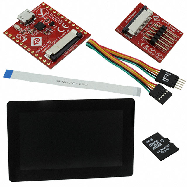 SK-GEN4-70D-CLB-SB 4D Systems Pty Ltd  Modules d'affichage - LCD OLED Graphic