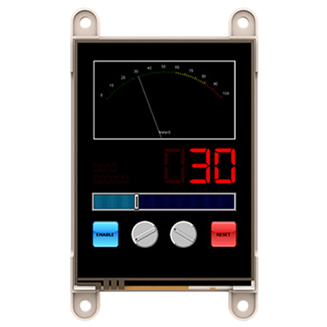 GEN4-ULCD-28PT-AR 4D Systems Pty Ltd  Modules d'affichage - LCD OLED Graphic