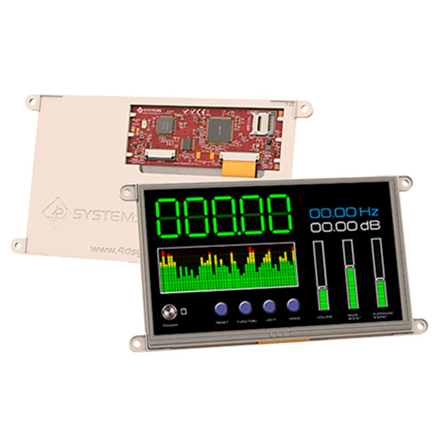 GEN4-ULCD-70D 4D Systems Pty Ltd  Módulos de pantalla - LCD OLED Gráfico