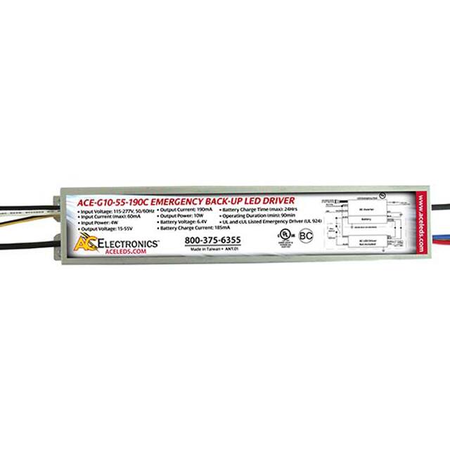 ACE-G10-55-190C AC Electronics  Controladores LED