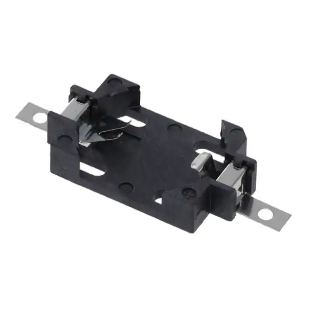 BH-49E-5-BK Adam Tech  Supports de batterie, clips, contacts