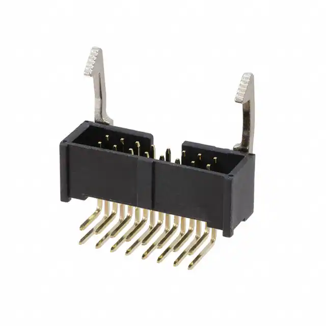 BHR-16-HUA-ML Adam Tech  Headers Male Pins