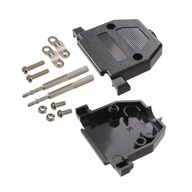 DB25-HD-PB-TS Adam Tech  Capots de connecteurs D-Sub en forme de D