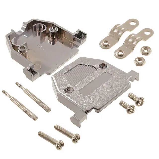 DB25-HD-PN-TS Adam Tech  Capots de connecteurs D-Sub en forme de D