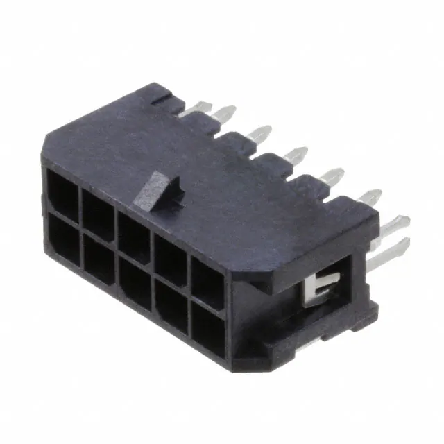 DML-10-A-V-T-A-BL Adam Tech  Embases à broches mâles