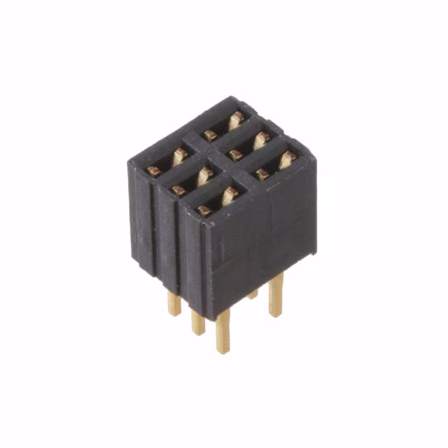 HRS-2B-06-GA Adam Tech  Headers Receptacles Female Sockets