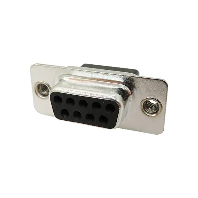 DE09-SR-SL Adam Tech  Alloggiamenti per connettori D-Sub a forma di D