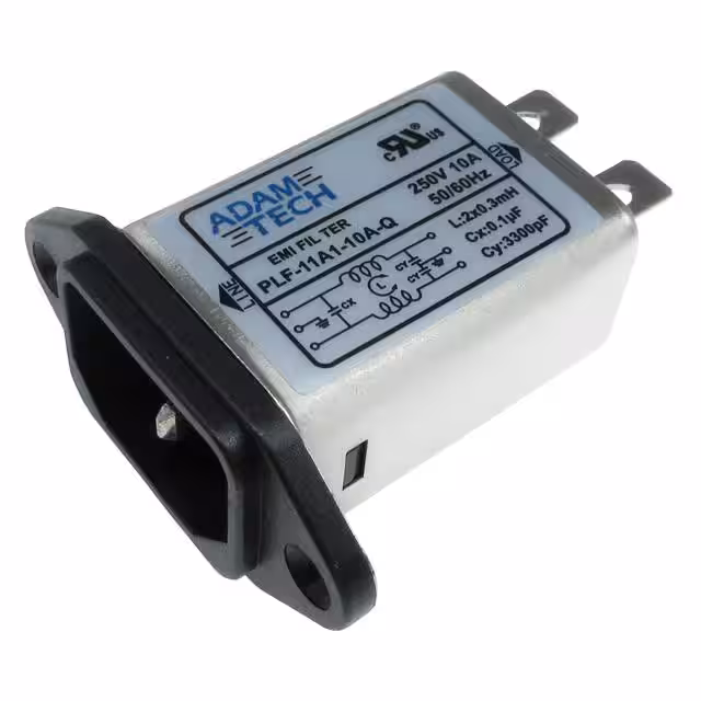 PLF-11A1-10A-Q Adam Tech  Modules de filtrage de ligne électrique