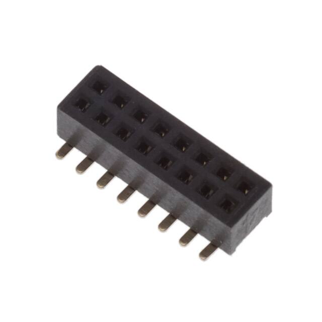 MRS2-16-U-SMT Adam Tech  Headers Receptacles Female Sockets