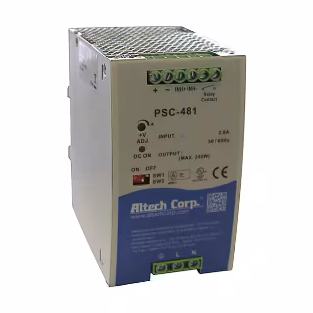 PSC-48124 Altech Corporation  Fuentes de alimentación industriales para riel DIN