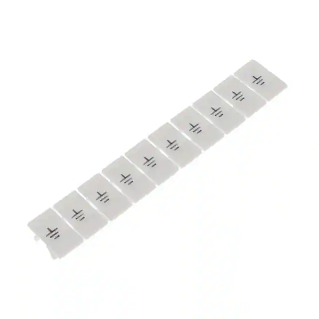 MT6/H-GRND Altech Corporation  Strisce di marcatura per morsettiere