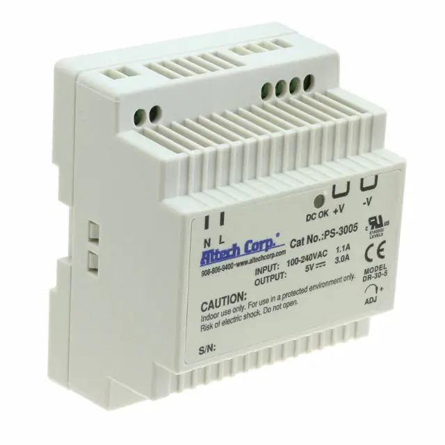 PS-3005 Altech Corporation  Industrial DIN Rail Power Supplies