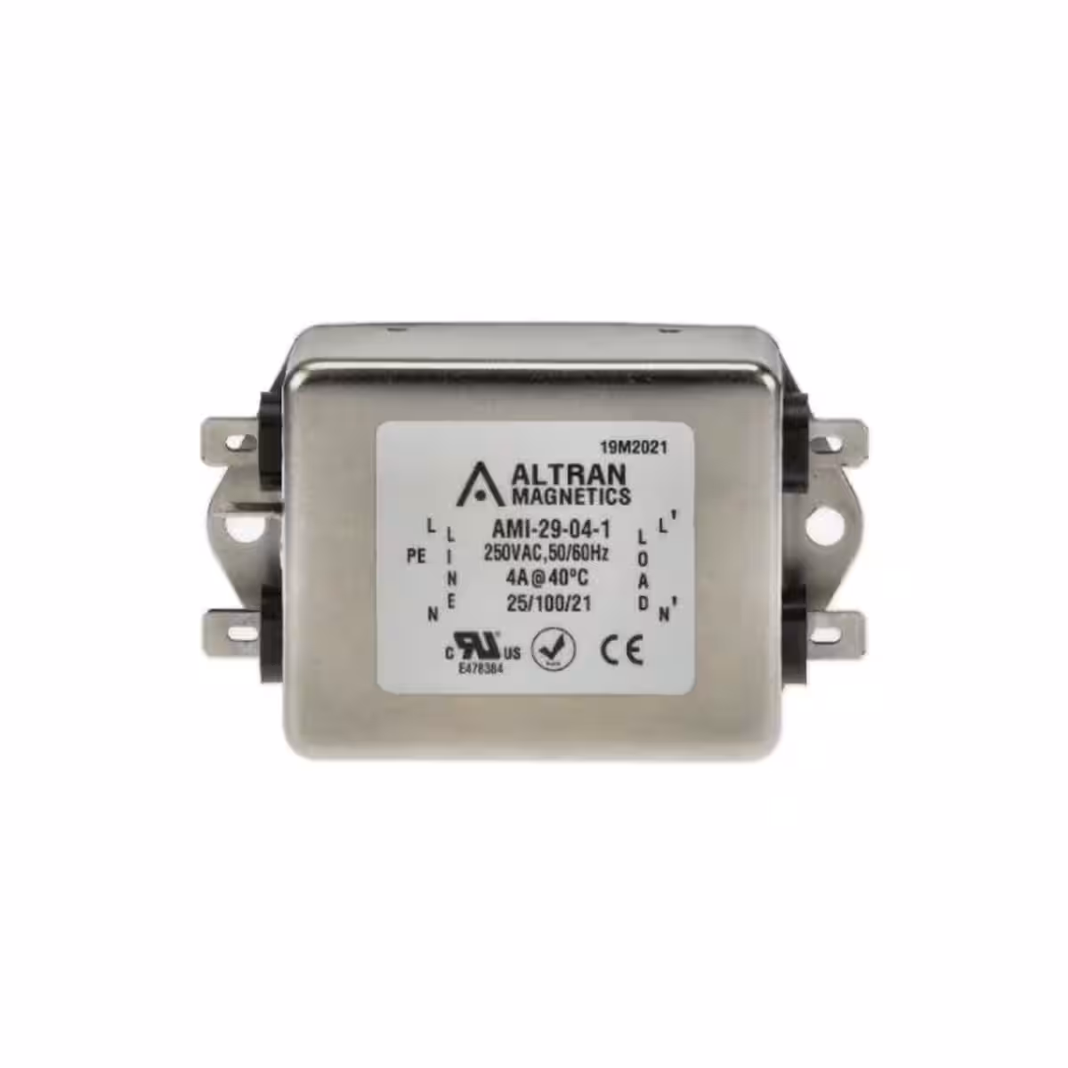 AMI-29-4-1 Altran Magnetics, LLC  Modules de filtrage de ligne électrique