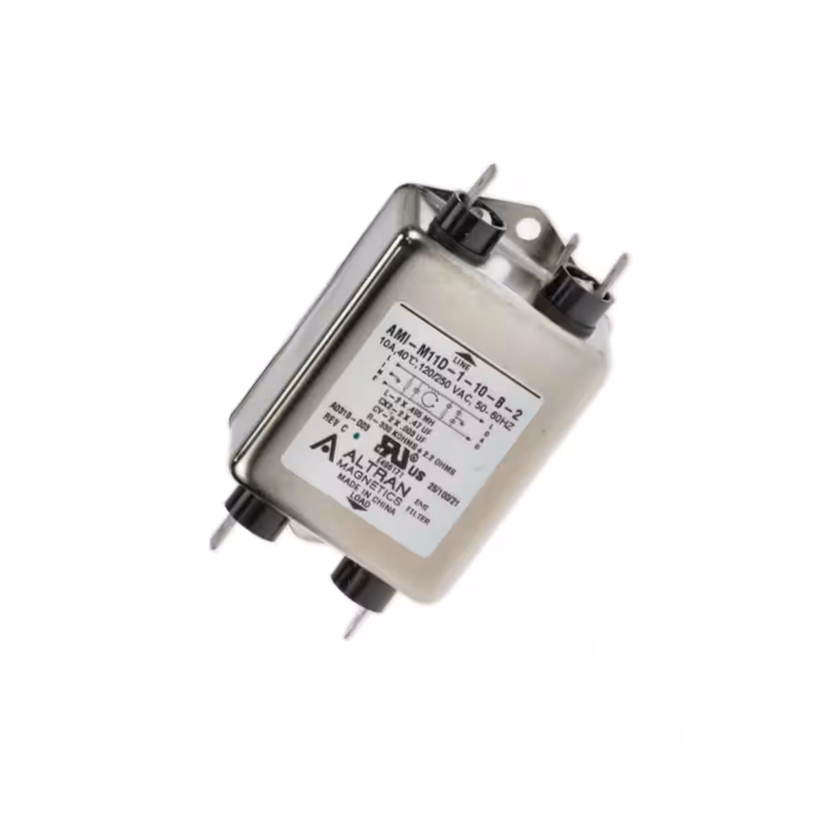 AMI-M11D-1-10-B-2 Altran Magnetics, LLC  Netzfiltermodule