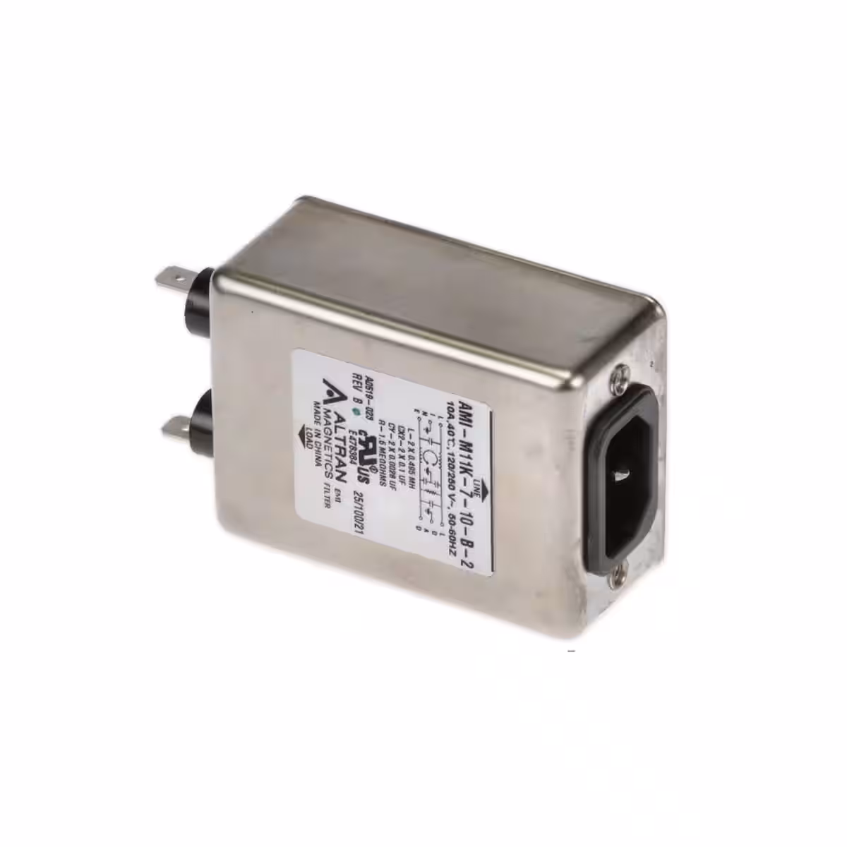 AMI-M11K-7-10-B-2 Altran Magnetics, LLC  Moduli di filtro di linea di alimentazione