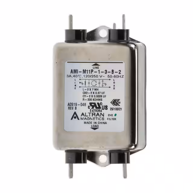AMI-M11P-1-6-B-1 Altran Magnetics, LLC  Modules de filtrage de ligne électrique