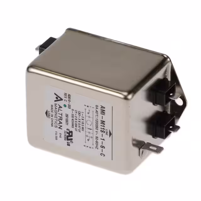 AMI-M11S-1-6-C Altran Magnetics, LLC  Modules de filtrage de ligne électrique