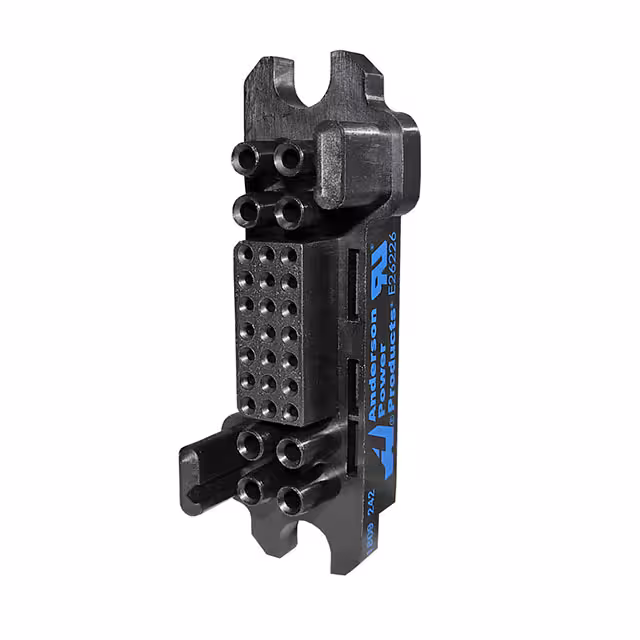 035LDAS Anderson Power Products, Inc.  Boîtiers de connecteurs de fond de panier