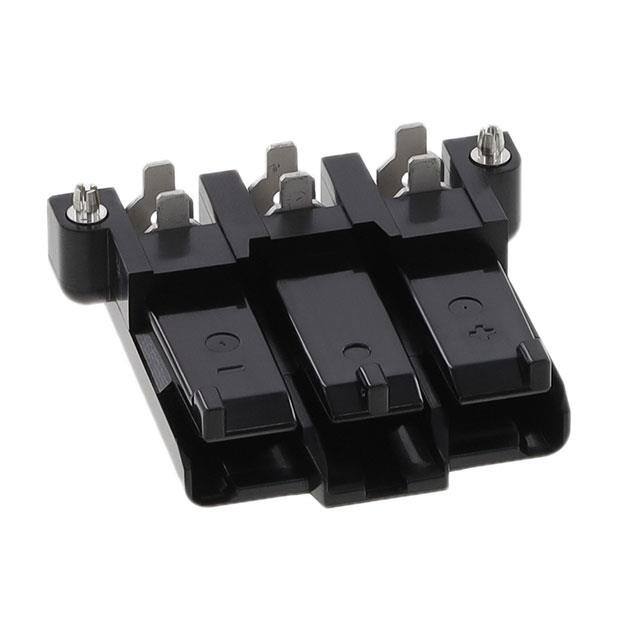 SBS75GPRBLK-BK Anderson Power Products, Inc.  Blade Type Power Connector Assemblies