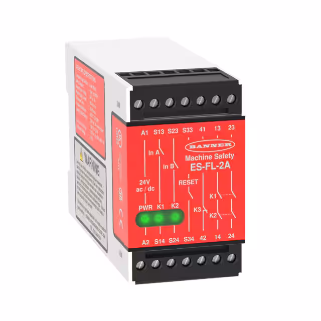 ES-FL-2A Banner Engineering Corporation  Safety Relays