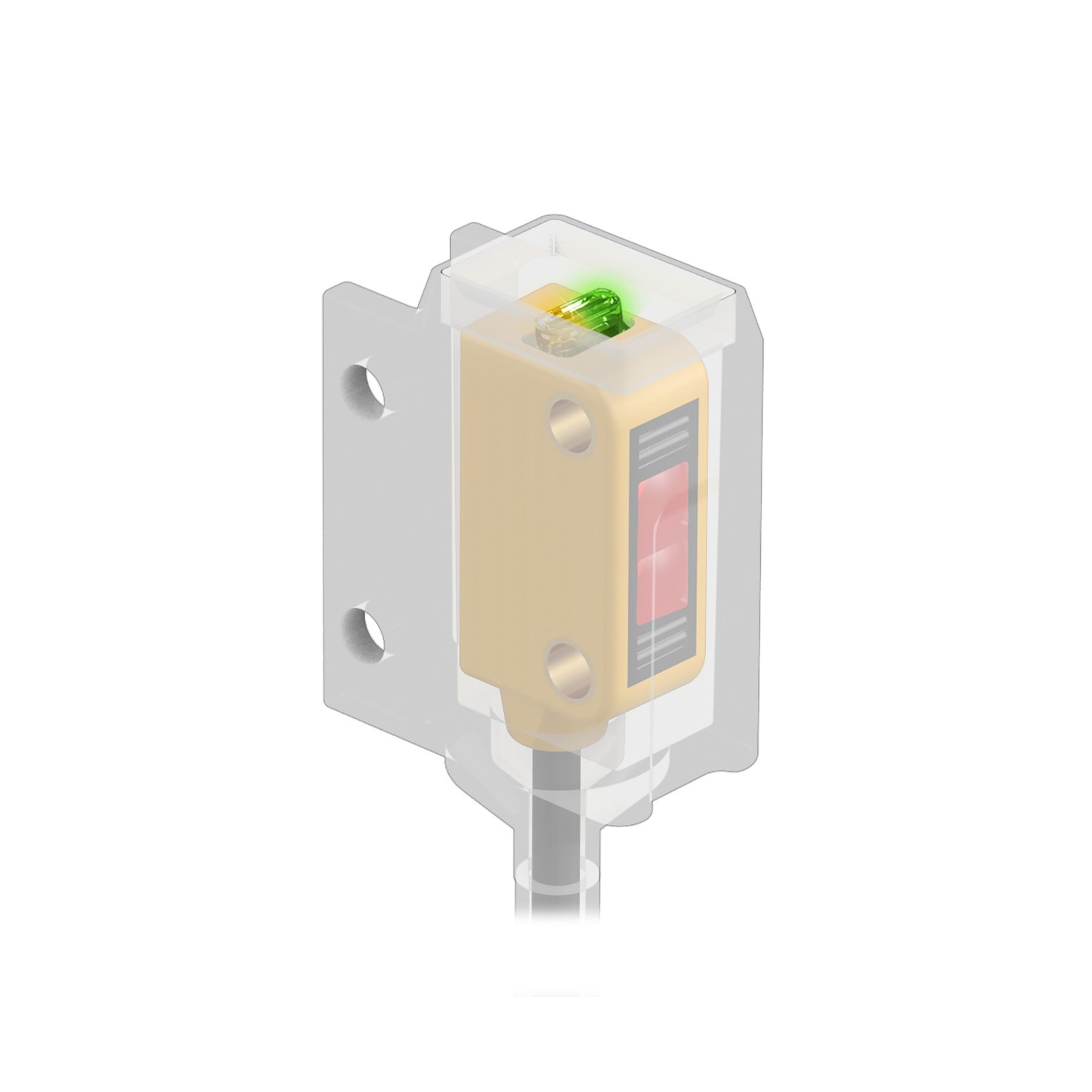 Q12RB6FF50CR Banner Engineering Corporation  Capteurs optiques - Photoélectriques industriels