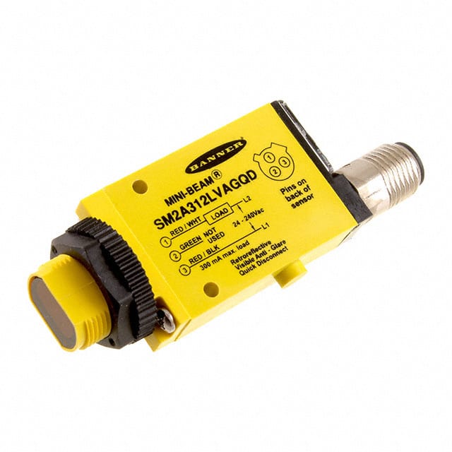 SM2A312LVAGQD Banner Engineering Corporation  Capteurs optiques - Photoélectriques industriels