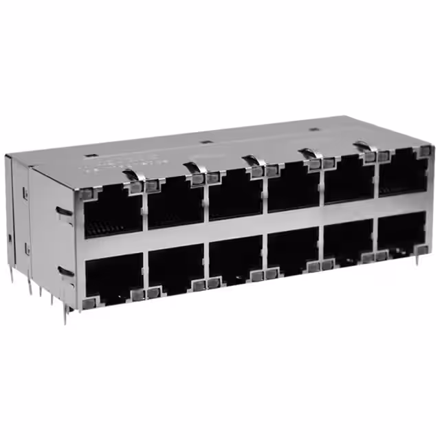 C850-2G6R-54 Bel Fuse Inc.  Modulare Steckverbinderbuchsen mit Magnetik