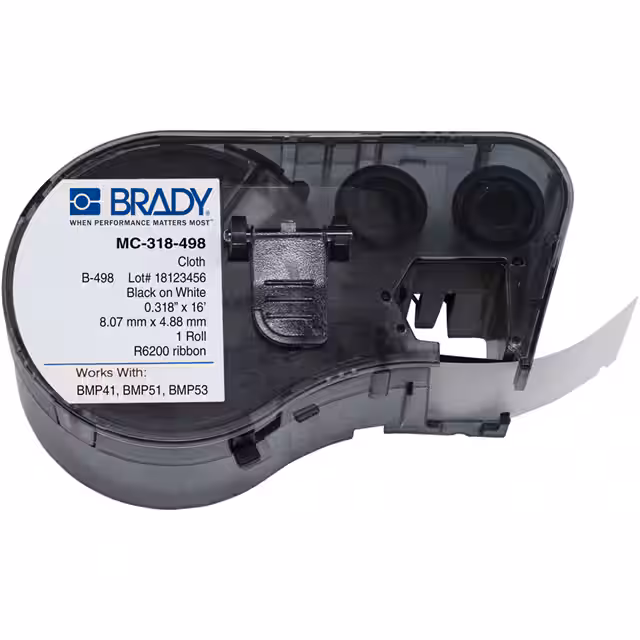 MC-318-498 Brady Corporation  Strisce di marcatura per morsettiere