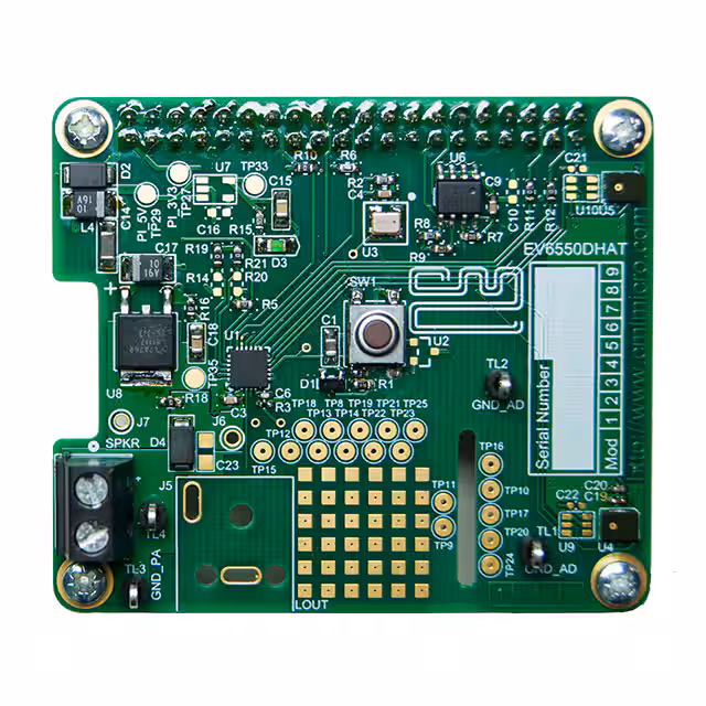 EV6550DHAT CML Microcircuits  Cartes d'évaluation - Cartes d'extension Cartes filles