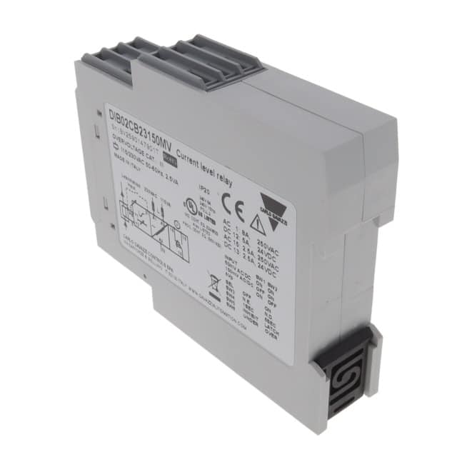 DIB02CB23150MV Carlo Gavazzi Inc. Moniteur - Sortie relais