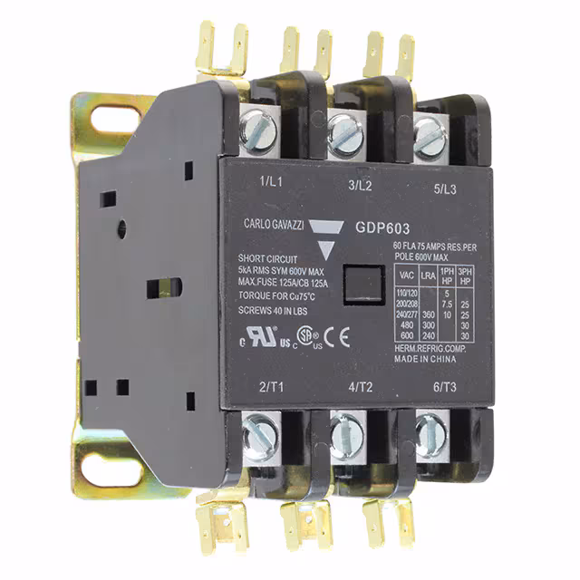 GDP603L120V Carlo Gavazzi Inc.  Contattori (elettromeccanici)