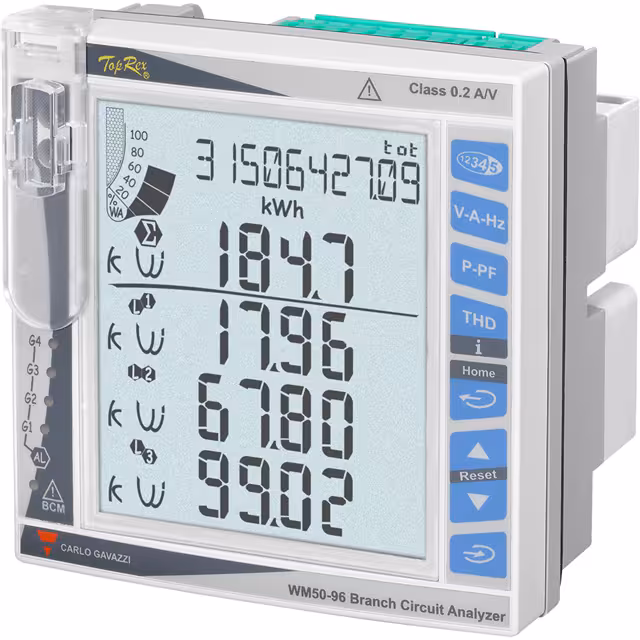 WM50AV53HBC Carlo Gavazzi Inc.  Panel Meters
