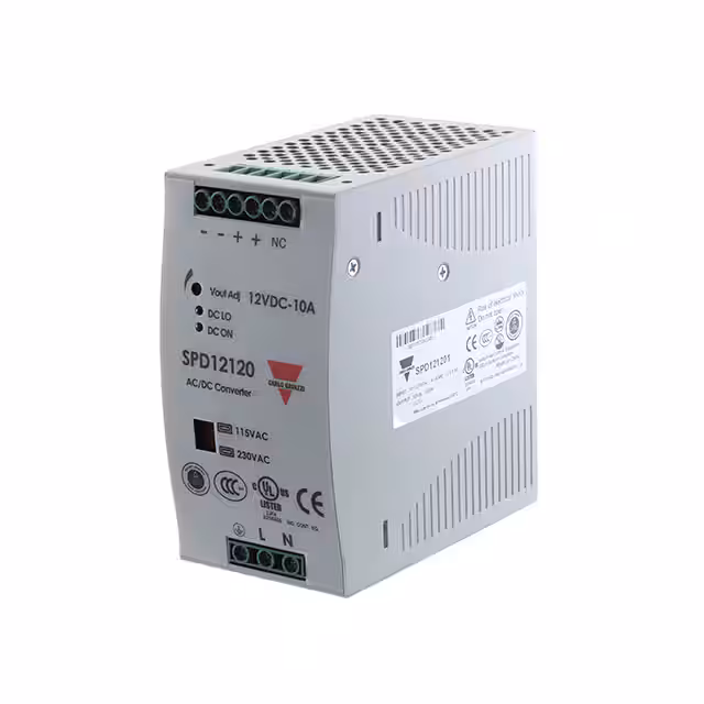 SPD121201 Carlo Gavazzi Inc.  Industrial DIN Rail Power Supplies