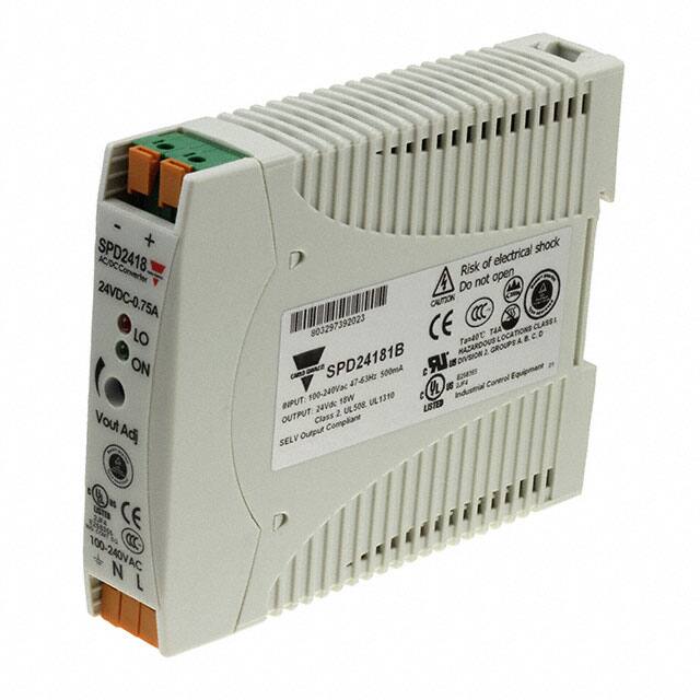 SPD24181B Carlo Gavazzi Inc.  Industrial DIN Rail Power Supplies