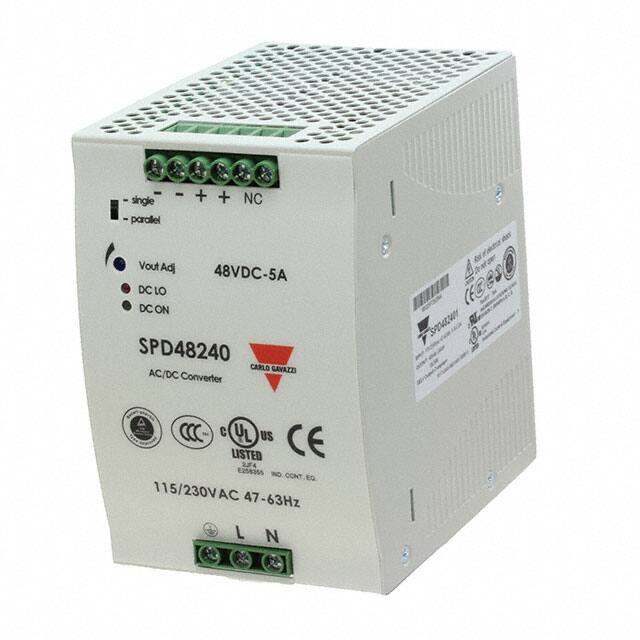 SPD122401C Carlo Gavazzi Inc.  Industrial DIN Rail Power Supplies