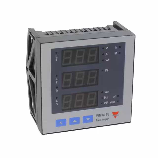 WM1496AV63CX Carlo Gavazzi Inc. Medidores de panel