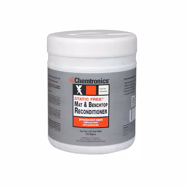 SIP125P1664 Chemtronics  Clean Room Treatments Cleaners Wipes