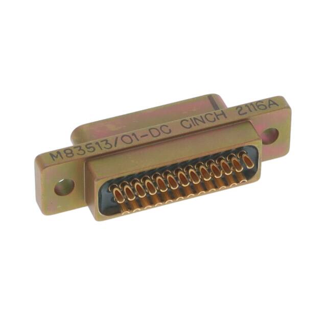M83513/01-DC Cinch Connectivity Solutions  D-Sub-Steckverbinderbaugruppen