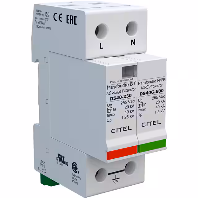 DS42S-230/G CITEL INC TVS - Dispositivos de protección contra sobretensiones (SPD)