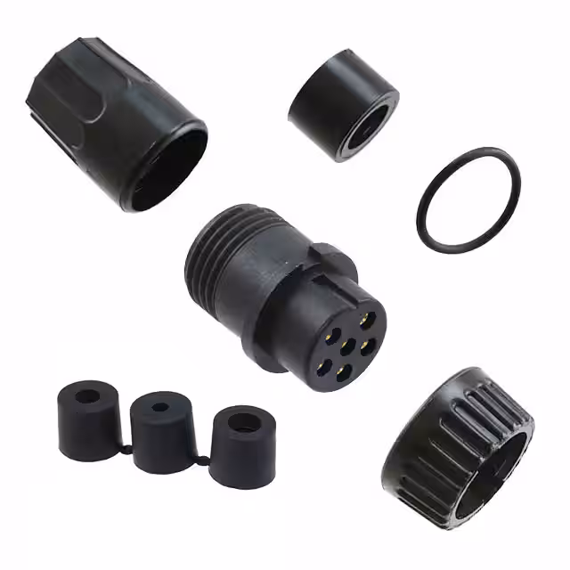 3382-6SG-3DC Conxall/Switchcraft  Conjuntos de conectores circulares