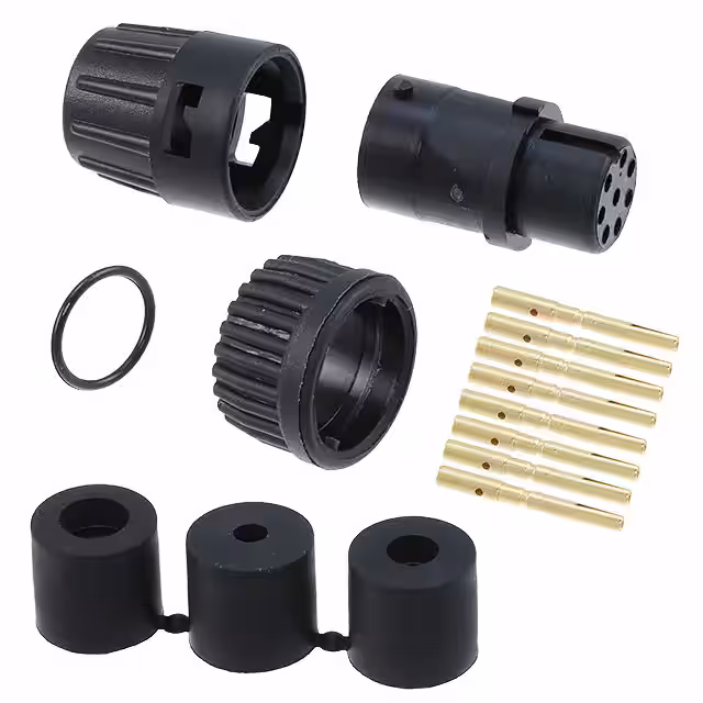 6280-8SG-3DC Conxall/Switchcraft  Assemblages de connecteurs circulaires