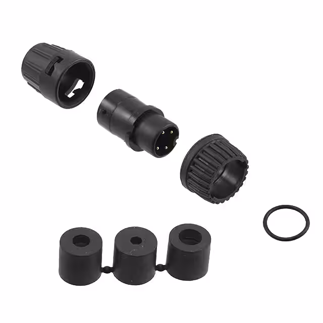 6382-4PG-3DC Conxall/Switchcraft  Assemblages de connecteurs circulaires