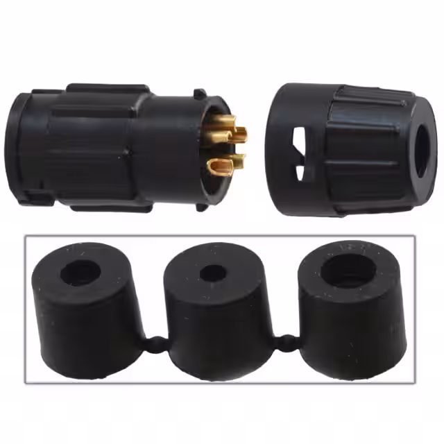 8282-5PG-3DC Conxall/Switchcraft  Circular Connector Assemblies