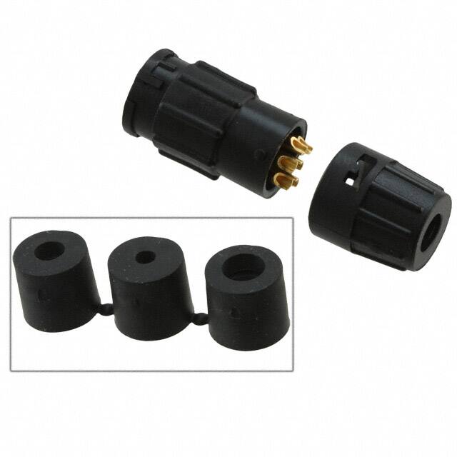 8282-6PG-3DC Conxall/Switchcraft  Circular Connector Assemblies