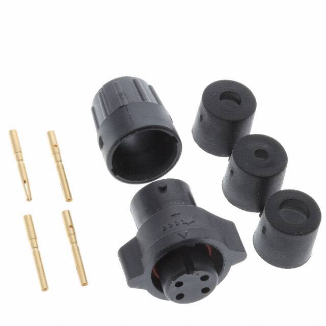 W6380-4SG-P-3DC Conxall/Switchcraft  Circular Connector Assemblies